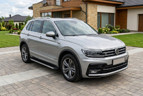 Volkswagen Tiguan 2016–2023 Astinlaudat Maya V1 (2 kpl, alumiini) kuva 1