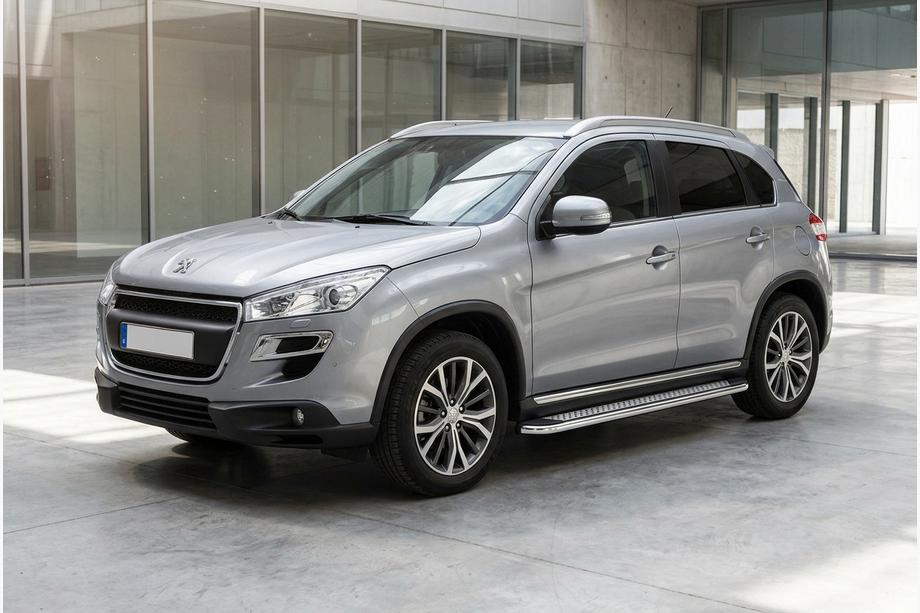 Peugeot 4008 2012–2017 Maydos V2 sivuportaat (2 kpl, alumiini ↗ ruostumaton teräs) Image