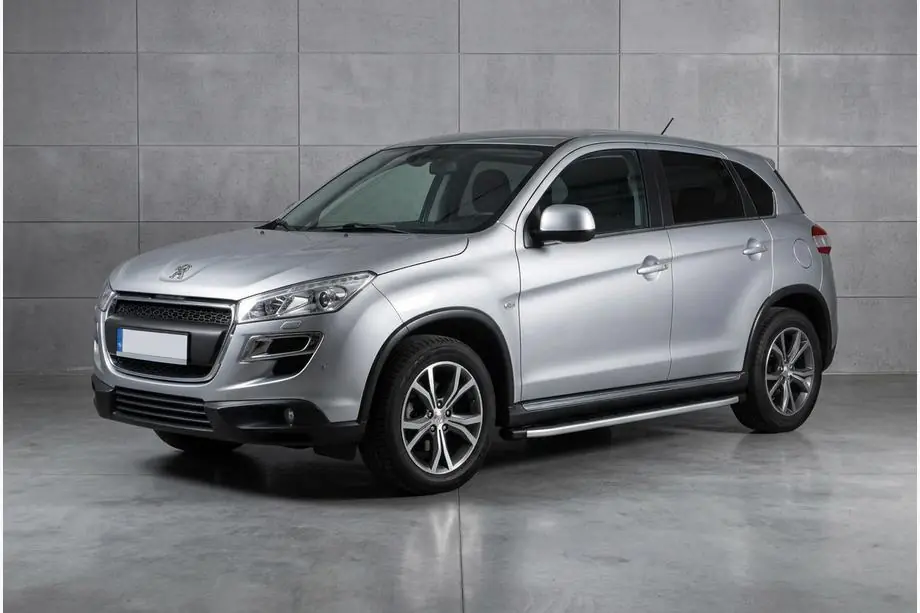 Peugeot 4008 2012–2017 Fullmond sivuastinlaudat (2 kpl, alumiini) Image