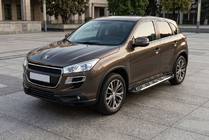 Peugeot 4008 2012–2017 Sunrise-astinlaudat (2 kpl, alumiini) kuva 1