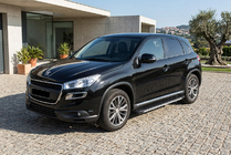 Peugeot 4008 2012–2017 Astinlaudat Maya V1 (2 kpl, alumiini) kuva 1