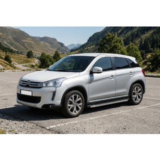 BlackLine-sivuporrassarja (2 kpl, alumiini) Citroen C-4 Aircross 2012–2017 kuva 1