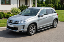 Citroen C-4 Aircross 2012–2017 Sivukynnykset RedLine V1 (2 kpl, alumiini) kuva 1
