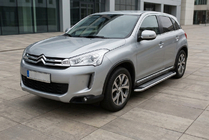 Citroen C-4 Aircross 2012–2017 Maydos V2 sivuportaat (2 kpl, alumiini ↗ ruostumaton teräs) kuva 1