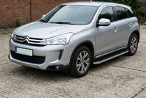 Citroen C-4 Aircross 2012–2017 Tayga sivuaskelmat (2 kpl, alumiini) kuva 1