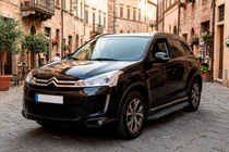 Citroen C-4 Aircross 2012–2017 Bosphorus Black sivuastinlaudat (2 kpl, alumiini) kuva 1