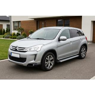 Maya V2 sivuportaat (2 kpl, alumiini) Citroen C-4 Aircross 2012–2017 kuva 1