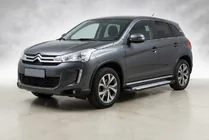 Citroen C-4 Aircross 2012–2017 X5-tyyppiset sivuportaat (2 kpl, alumiini) kuva 1