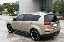 Peugeot 4007 2007–2013 Bosphorus Black sivuastinlaudat (2 kpl, alumiini) kuva 1