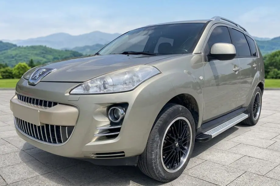 Peugeot 4007 2007–2013 Maya V2 sivuportaat (2 kpl, alumiini) Image