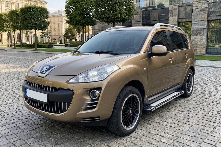 Peugeot 4007 2007–2013 Rainbow-astinlaudat (2 kpl, alumiini) Image