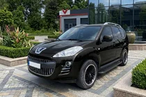 Peugeot 4007 2007–2013 Allmond Black sivuaskelmat (2 kpl, alumiini) kuva 1