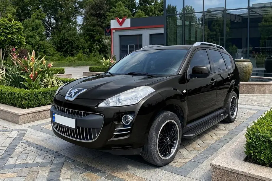 Peugeot 4007 2007–2013 Allmond Black sivuaskelmat (2 kpl, alumiini) Image