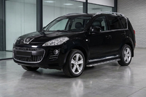 Peugeot 4007 2007–2013 Maydos V1 sivuastinlaudat (2 kpl, alumiini / ruostumaton teräs) kuva 1