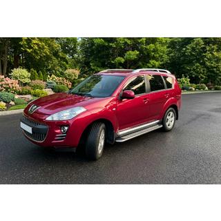 Maydos V2 sivuportaat (2 kpl, alumiini ↗ ruostumaton teräs) Peugeot 4007 2007–2013 kuva 1
