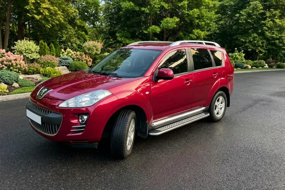 Peugeot 4007 2007–2013 Maydos V2 sivuportaat (2 kpl, alumiini ↗ ruostumaton teräs) Image