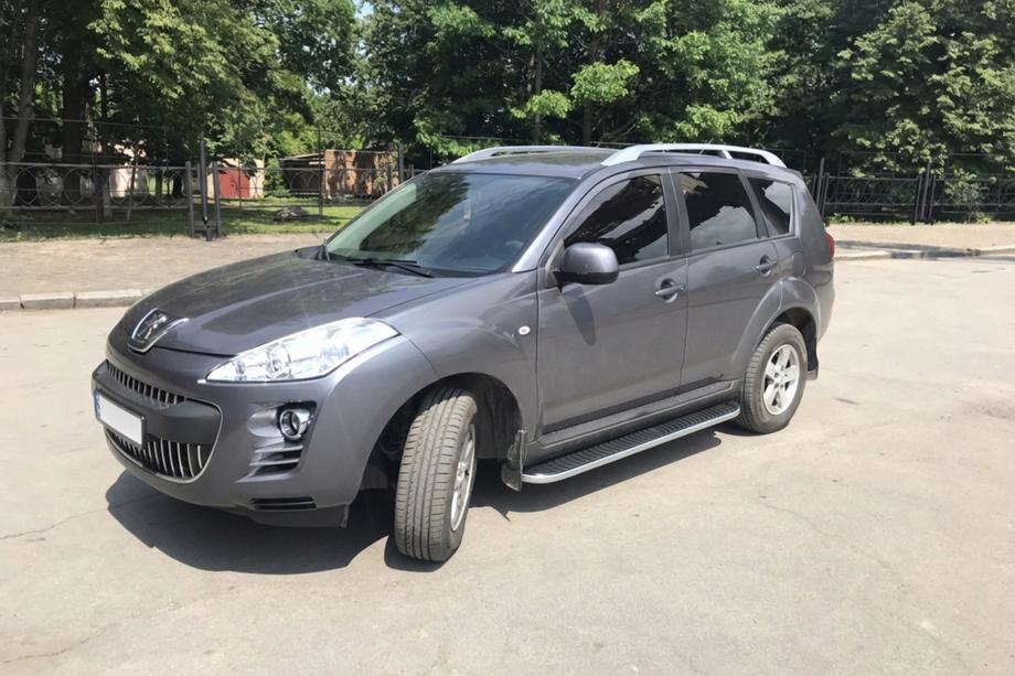 Peugeot 4007 2007–2013 Tayga sivuaskelmat (2 kpl, alumiini) Image