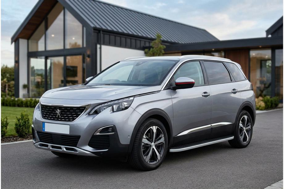 Peugeot 5008 2016–2023 Sivuportaat Tayga Grey (2 kpl, alumiini) Image