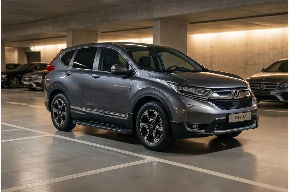 Honda CR-V 2017–2022 Allmond Black sivuaskelmat (2 kpl, alumiini) Image