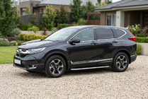 Honda CR-V 2017–2022 Fullmond sivuastinlaudat (2 kpl, alumiini) kuva 1