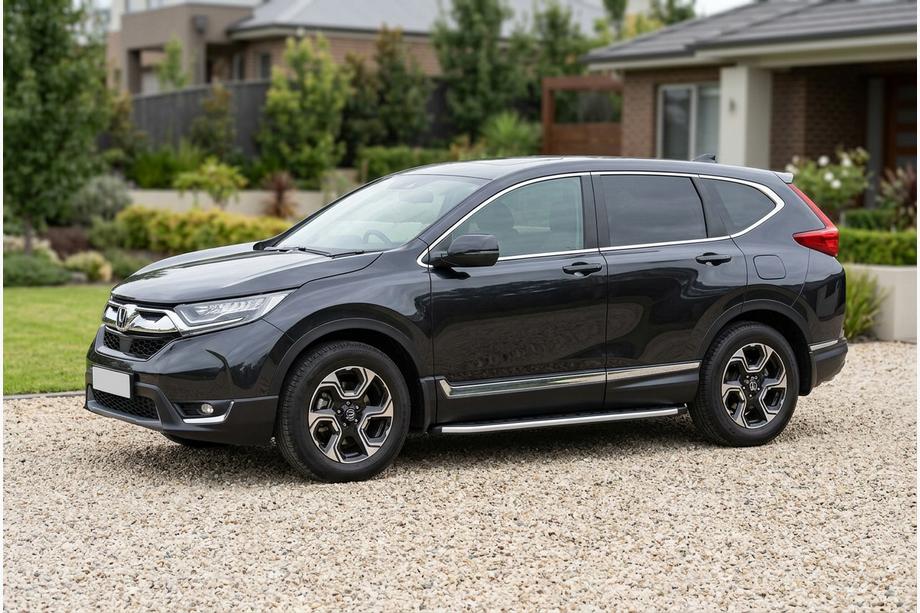 Honda CR-V 2017–2022 Fullmond sivuastinlaudat (2 kpl, alumiini) Image