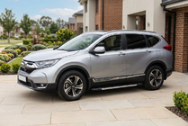 Honda CR-V 2017–2022 Sivukynnykset RedLine V1 (2 kpl, alumiini) kuva 1