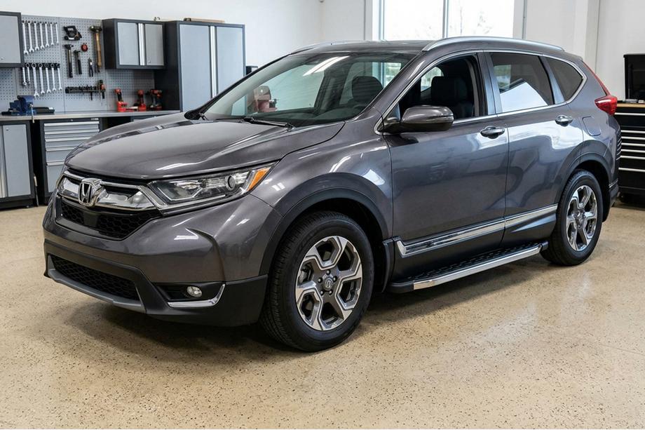 Honda CR-V 2017–2022 BlackLine-sivuporrassarja (2 kpl, alumiini) Image