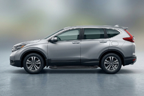 Honda CR-V 2017–2022 RedLine Black sivuporrastangot (2 kpl, alumiini) kuva 1