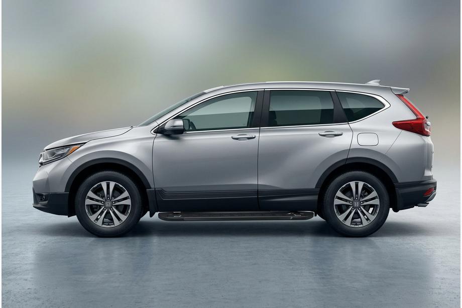 Honda CR-V 2017–2022 RedLine Black sivuporrastangot (2 kpl, alumiini) Image