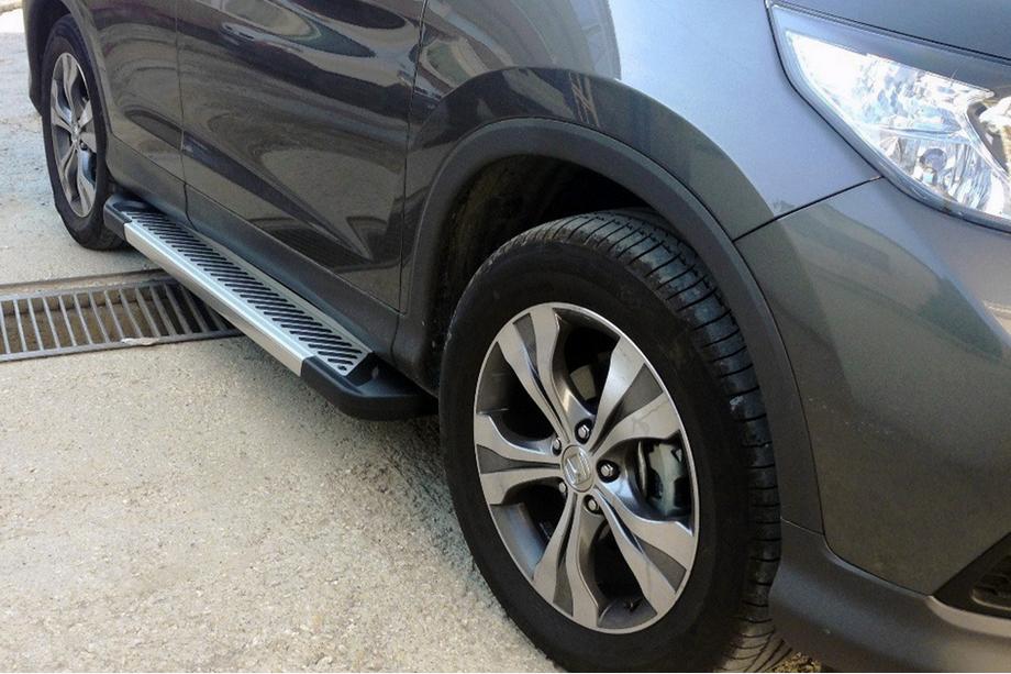 Honda CR-V 2017–2022 Line-sivuporrassarja (2 kpl, alumiini) Image