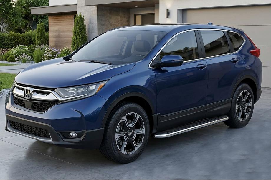 Honda CR-V 2017–2022 Maydos V1 sivuastinlaudat (2 kpl, alumiini / ruostumaton teräs) Image