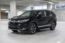 Honda CR-V 2017–2022 Duru sivuastinlaudat (2 kpl, alumiini) kuva 1