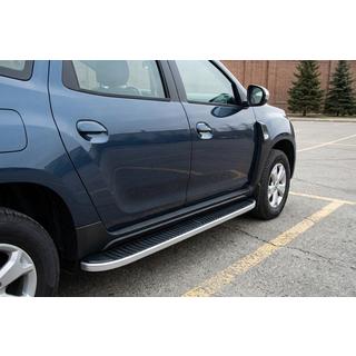 Tayga Grey -sivuaskelmat (2 kpl, alumiini) kuva 1