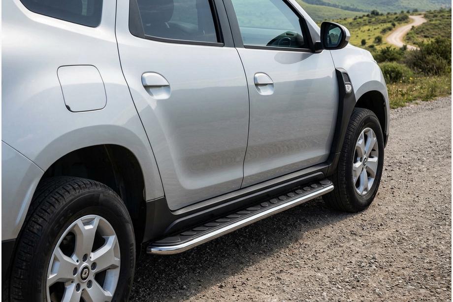 Renault Duster 2018–2024 Maydos V1 -sivuporrast (2 kpl, alumiini) Image