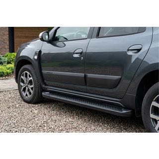 Allmond Black sivuaskelmat (2 kpl, alumiini) kuva 1