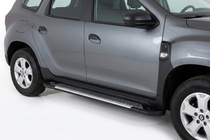 Dacia Duster 2018–2024 Line-sivuporrassarja (2 kpl, alumiini) kuva 1