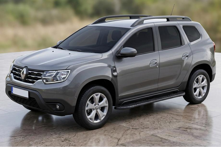 Dacia Duster 2018–2024 Bosphore Black -sivukynnykset (2 kpl, alumiini) Image