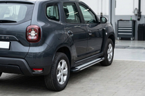 Dacia Duster 2018–2024 Rainbow sivuporrassarja (2 kpl, alumiini) kuva 1