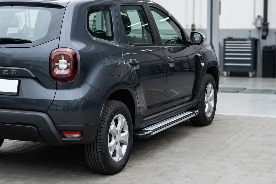 Dacia Duster 2018–2024 Rainbow sivuporrassarja (2 kpl, alumiini) Image