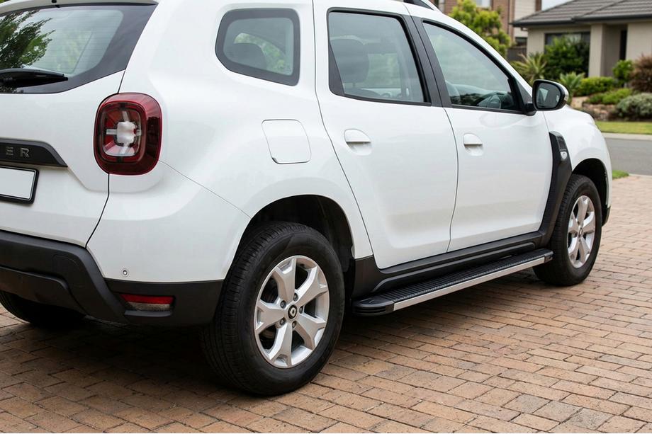 Dacia Duster 2018–2024 Astinlaudat Maya V1 (2 kpl, alumiini) Image