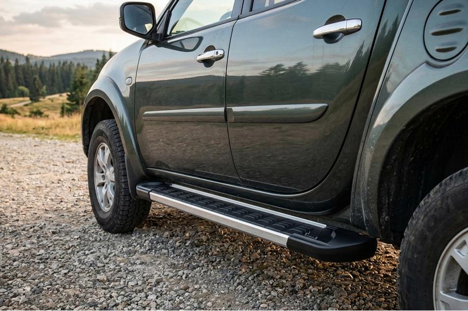 Fiat Fullback 2016– Sivukynnykset RedLine V1 (2 kpl, alumiini) Image