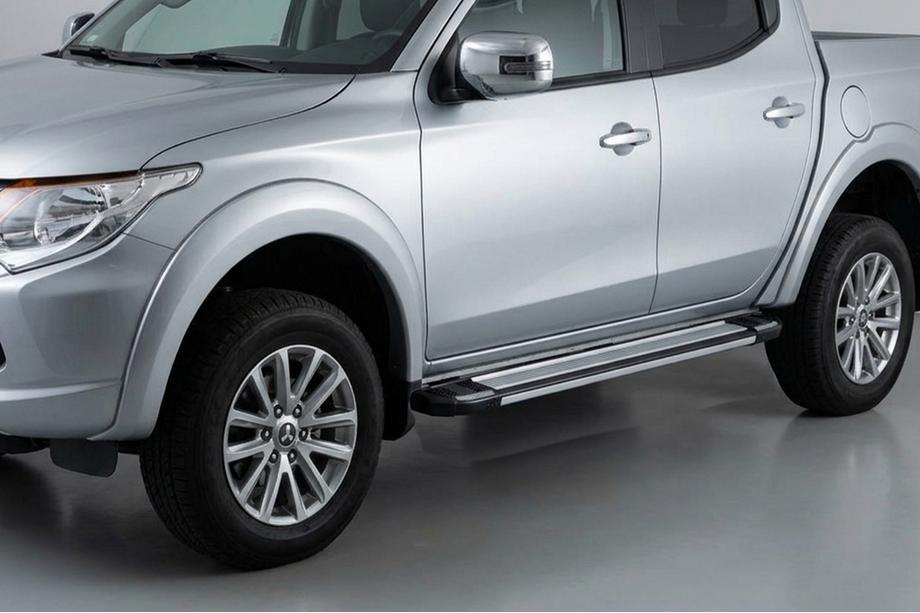 Fiat Fullback 2016– Rainbow-sivuaskelmat (2 kpl, alumiini) Image