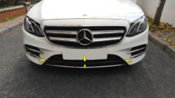 Mercedes E-class W213 2016–2023 Krominen suojalista etupuskuriin 2016-2019 (RST) kuva 2