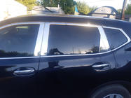 Nissan X-trail T32/Rogue 2014–2021 Kromiset pilarilistat (ruostumaton teräs) kuva 3