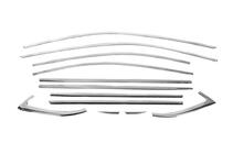 Skoda Superb 2015–2024 Ikkunoiden täydellinen kehyslista (ruostumaton teräs) kuva 4
