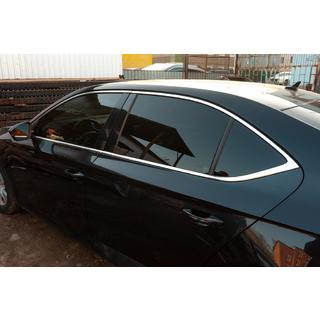 Ikkunoiden täydellinen kehyslista (ruostumaton teräs) Skoda Superb 2015–2024 kuva 1