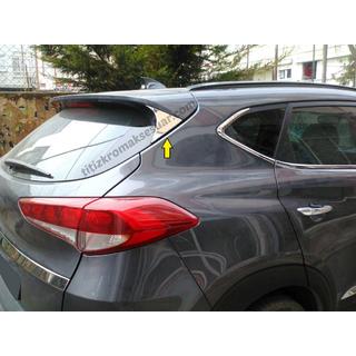 Kolmionmuotoinen takaluukun kannen koristelista (ruostumaton teräs) Hyundai Tucson TL 2016–2021 kuva 2