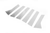 Range Rover Evoque 2012–2018 Ovipilarien listat (6 kpl, ruostumaton teräs) kuva 3