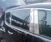 Peugeot 3008 2008–2016 Pilarilistat (ruostumaton teräs) kuva 1