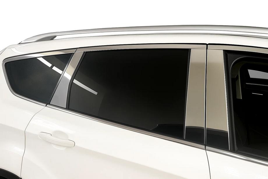 Ford Kuga 2008–2013 Ovipilarin listat (ruostumaton teräs) Image